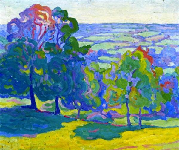 Evening In The Culme Valley by Robert Bevan