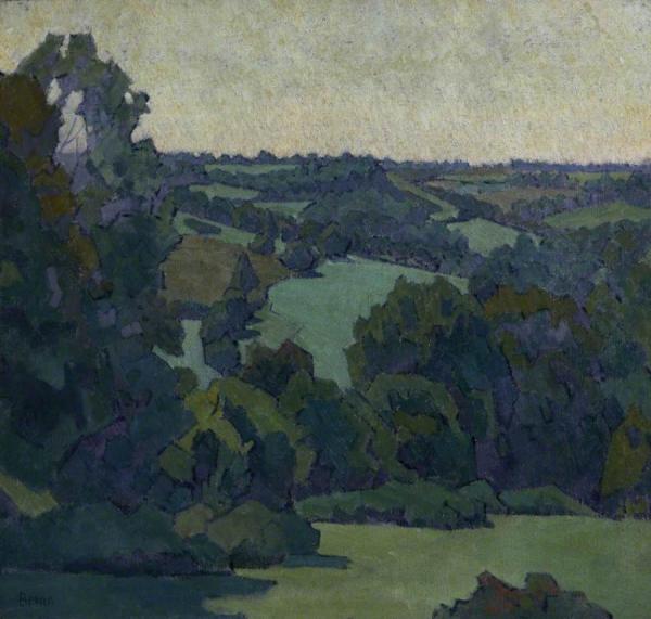 Green Devon by Robert Bevan
