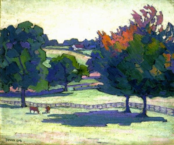 Maples At Cuckfield by Robert Bevan