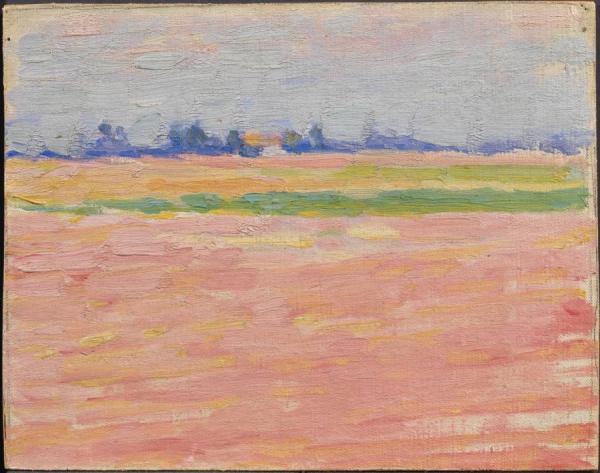 Morning Over The Ploughed Fields by Robert Bevan