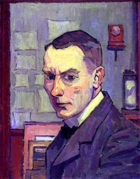 Self-portrait by Robert Bevan
