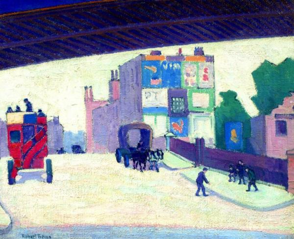 Two Bridges by Robert Bevan Oil Painting Reproductions
