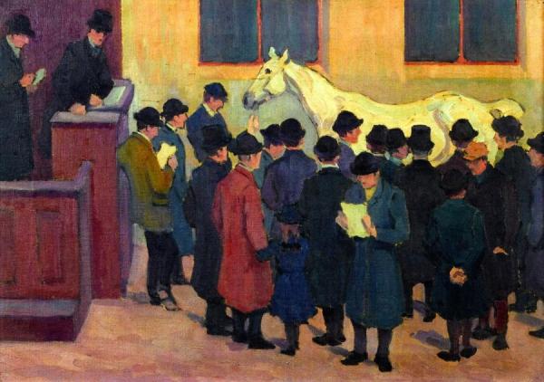 Under The Hammer by Robert Bevan