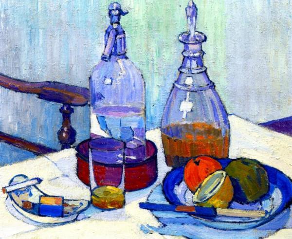 Whisky And Soda by Robert Bevan