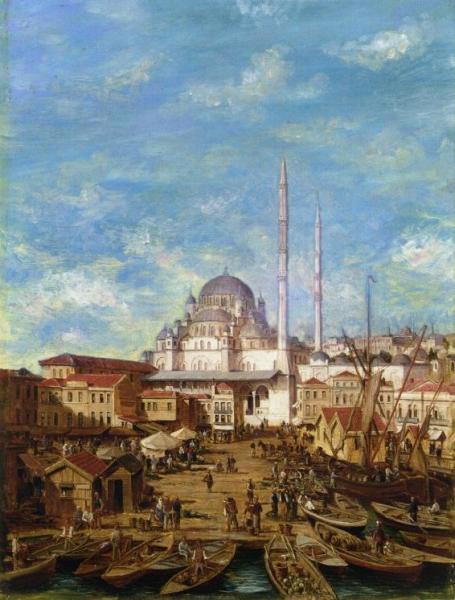 Yeni Cami, Constantinople by Robert Charles Gustave Laurens Mols