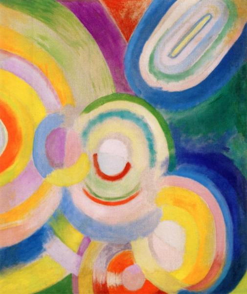 Colored Discs by Robert Delaunay Oil Painting Reproductions