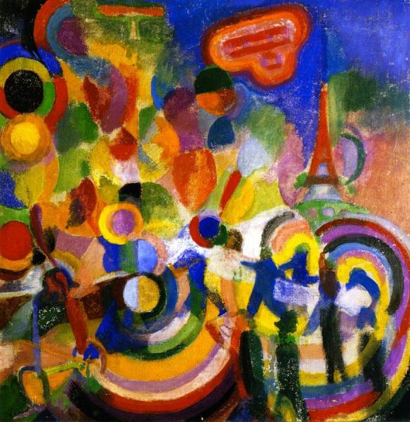 Robert Delaunay Homage To Blériot