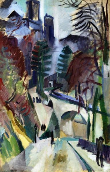 Laon Landacape by Robert Delaunay