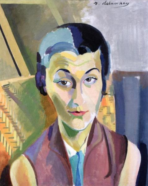 Portrait Of Maria Lani by Robert Delaunay
