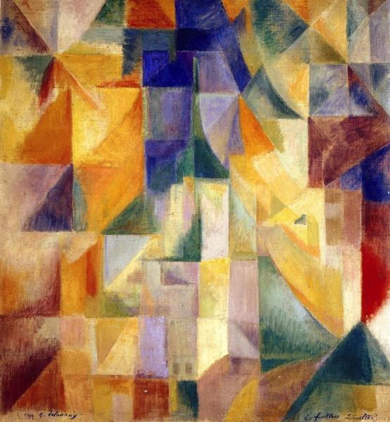 Simultaneous Windows by Robert Delaunay Oil Painting Reproductions