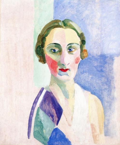 Study For The Portrait Of Madame Heim by Robert Delaunay