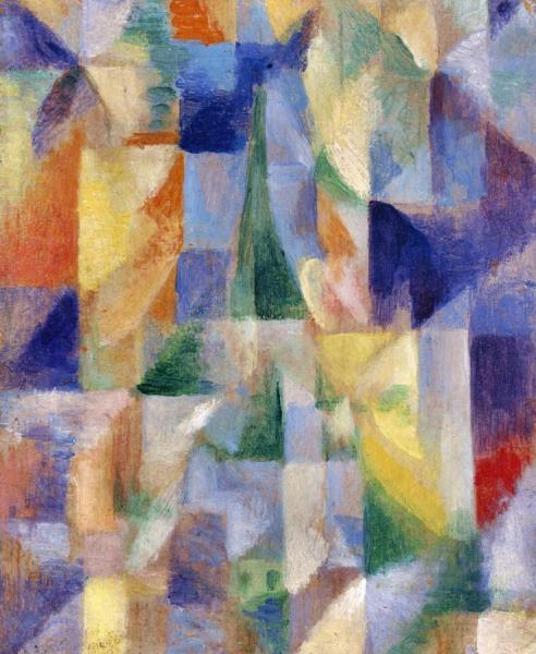 Window On The City by Robert Delaunay Oil Painting Reproductions
