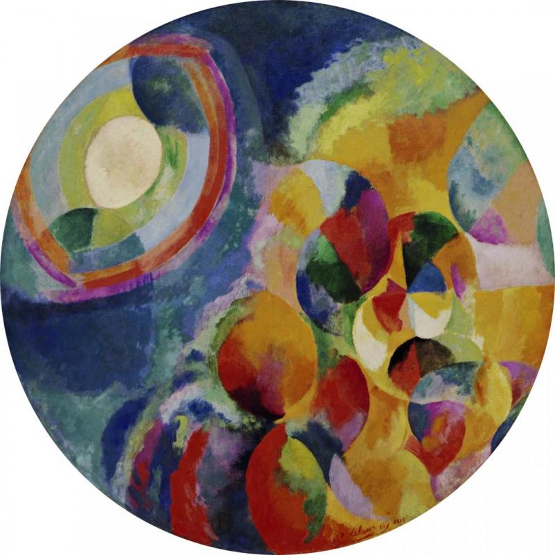 Simultaneous Contrasts: Sun And Moon, 1912 by Robert Delaunay Oil Painting Reproductions