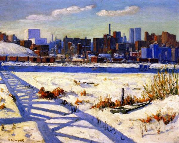 Shadow Of The Bridge by Robert Fletcher Gilder