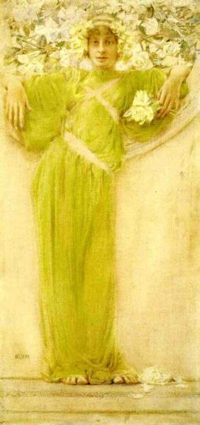 A Garland Of Roses by Robert Frederick Blum