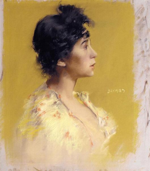 Flora De Stephano, The Artist's Model by Robert Frederick Blum
