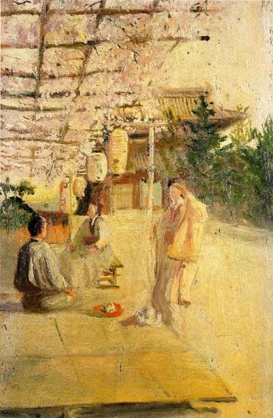 Japanese Tea Party by Robert Frederick Blum