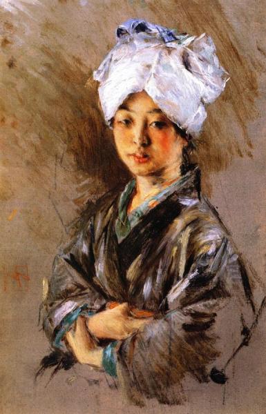 Japanese Woman by Robert Frederick Blum
