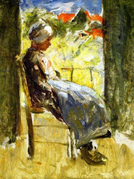 Resting In The Shade by Robert Gemmell Hutchison