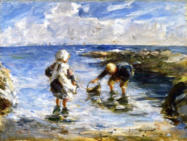 The Creel Washers by Robert Gemmell Hutchison