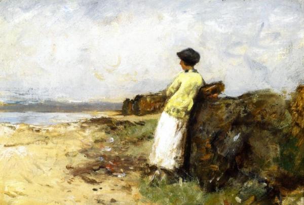 The Trysting Place, Machrihanish by Robert Gemmell Hutchison