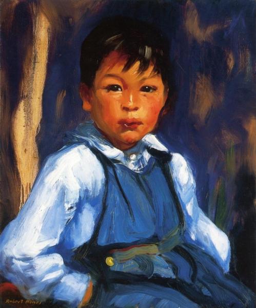 A New Mexico Boy by Robert Henri