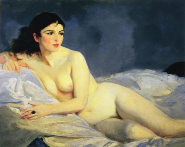Betalo, Nude by Robert Henri