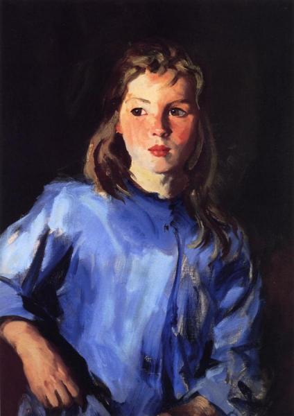 Blond Bridget Lavelle by Robert Henri