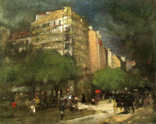 Cafe Du Dome by Robert Henri