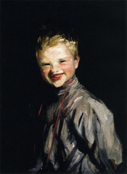 Cori Laughing by Robert Henri