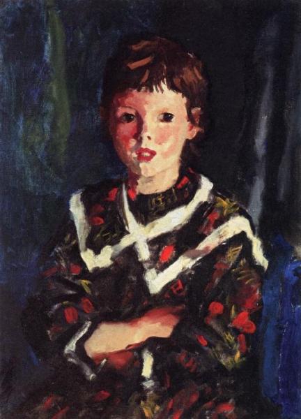 Dark Bridget Lavelle by Robert Henri