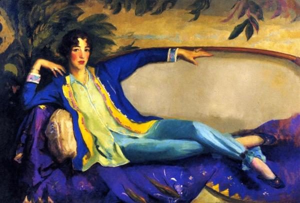 Gertrude Vanderbilt Whitney by Robert Henri