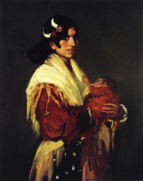 Gypsy Mother (maria Y Consuelo) by Robert Henri
