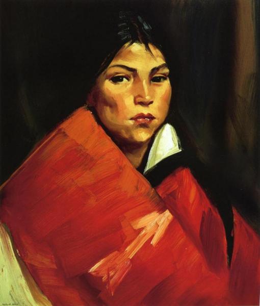 Indian Girl by Robert Henri