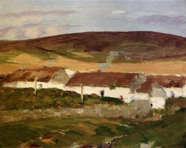 Irish Cottage by Robert Henri