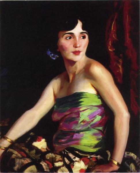 Isolina Maldonado - Spanish Dancer by Robert Henri