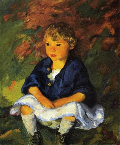 Little Country Girl by Robert Henri