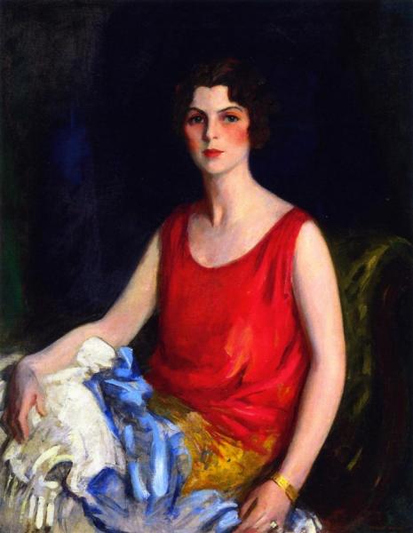 Loretta Hines Howard by Robert Henri