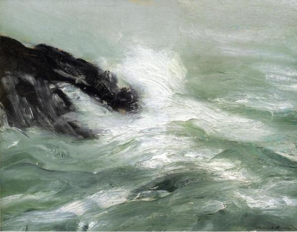 Marine - Storm Sea by Robert Henri