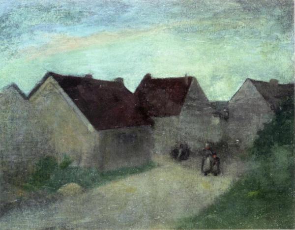 Old Houses In Normandie by Robert Henri