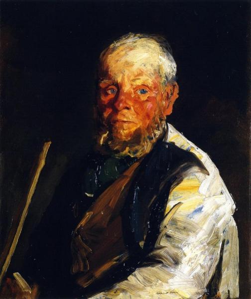 Old Johnnie by Robert Henri