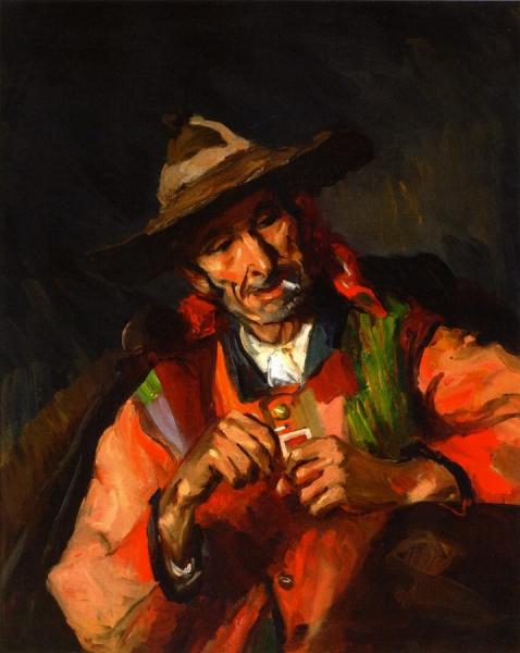Old Spaniard - "lagartija," Florencio Rodriques by Robert Henri