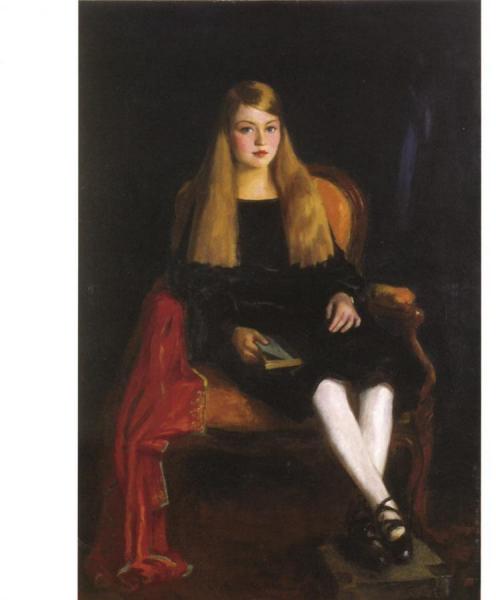 Portrait Of Anne M. Tucker by Robert Henri