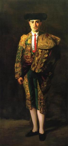 Portrait Of El Matador, Felix Asiego by Robert Henri
