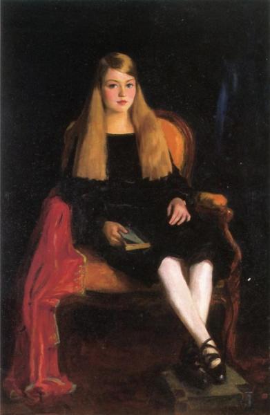 Portrait Of Marcia Anne M. Tucker by Robert Henri