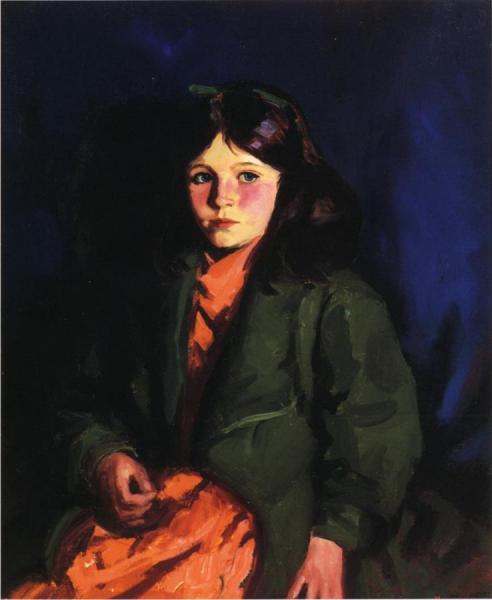 Portrait Of Mary Patten by Robert Henri