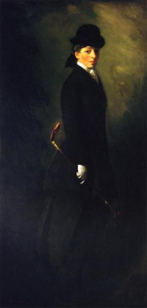 Portrait Of Miss Leora Dryer In Riding Custume by Robert Henri Oil Painting Reproductions