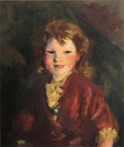 Portrait Of Stella by Robert Henri