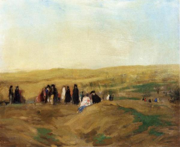 Procession In Spain by Robert Henri