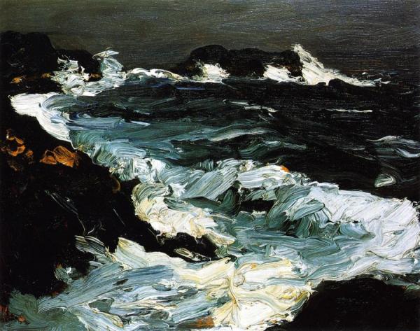 Rough Seas Near Lobster Point by Robert Henri